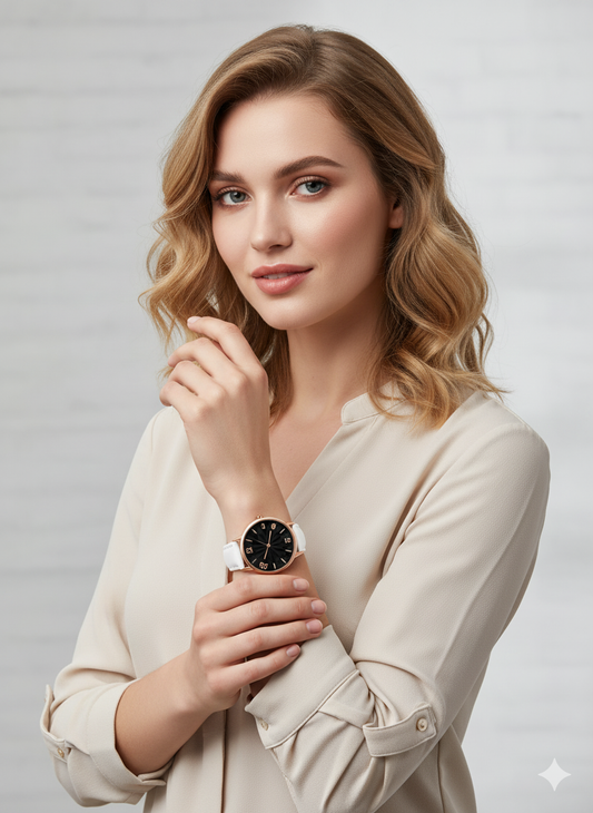 Relógio Feminino Auren Essence White