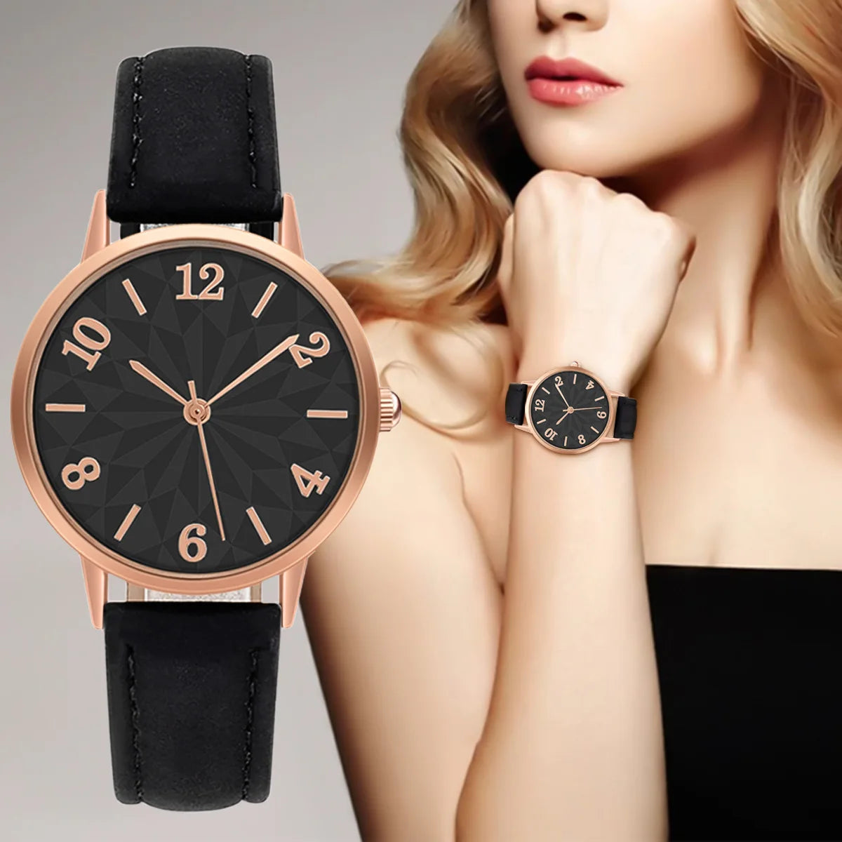 Relógio Feminino Auren Essence Black