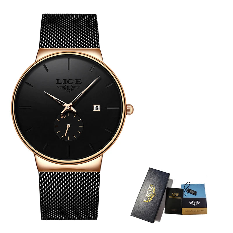 Relógio Feminino Auren Elegance Rose Gold